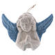 Ceramic praying Angel hanging made in Deruta 3 in s1