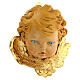 Tête d'ange avec cheveux blonds 19 cm Fontanini s3
