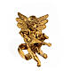 Goldener Engel mit Mandoline, Fontanini, (17 cm) s1