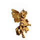 Anjo dourado com bandolim Fontanini 17 cm s3