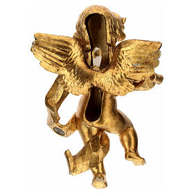 Anjo músico dourado Fontanini 27 cm s4