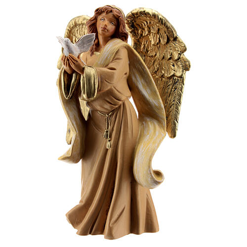 Anioł z gołąbkiem Fontanini 12 cm 2
