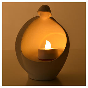 Wachender Engel aus Schamotte von Centro Ave 15 cm s4