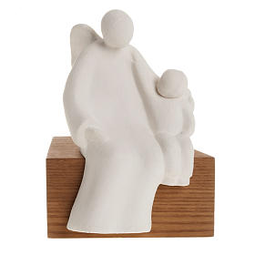 Angel Figurine, Friendship Model, Stylized in Fire Clay