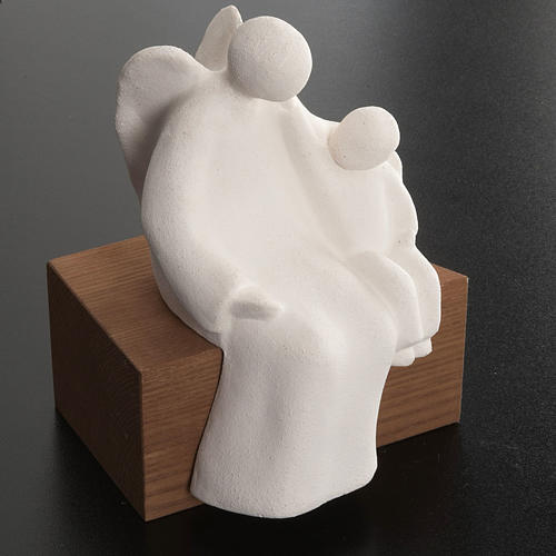 Angel Figurine, Friendship Model, Stylized in Fire Clay 3