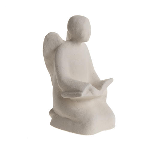 Angel figurine, wisdom, stylized 3