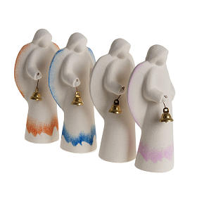 Angel figurine, with handbell, stylized