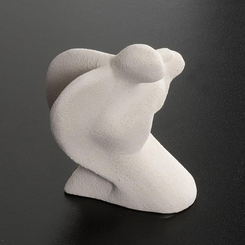 Angelo con cetra argilla refrattaria 4