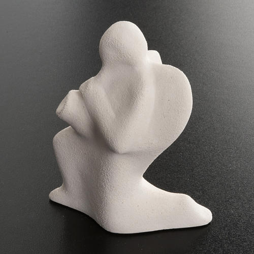 Angel figurine with trumpet, stylized 4