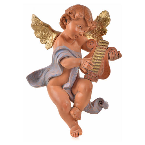 Angel with lyre, 36cm Fontanini 1