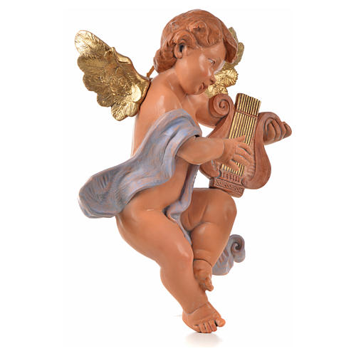 Angel with lyre, 36cm Fontanini 2