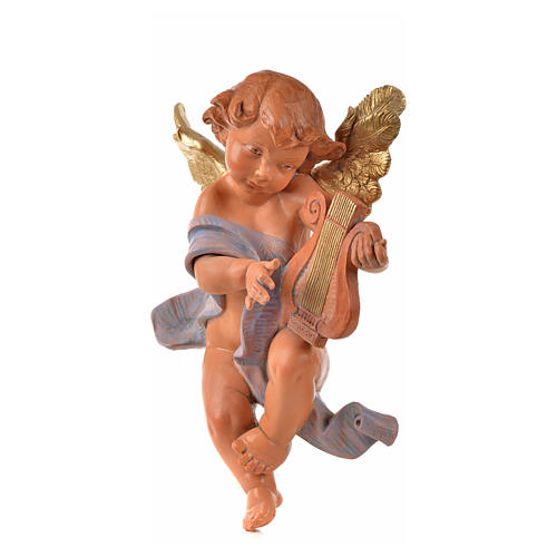Angel with lyre, 36cm Fontanini 3