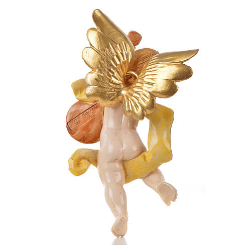Engel mit Banjo Fontanini 17 cm, ähnlich zu Porzellan 2
