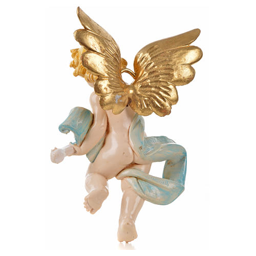 Engel mit Mandoline Fontanini 17 cm, ähnlich zu Porzellan 2
