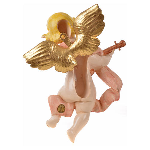 Engel mit Mandoline Fontanini 27 cm, ähnlich zu Porzellan 4