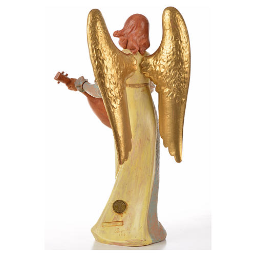 Angel with mandolin, 30cm Fontanini 4