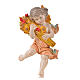 Ángel del verano con trigo Fontanini símil porcelana para belén con figuras de altura media 17 cm s1