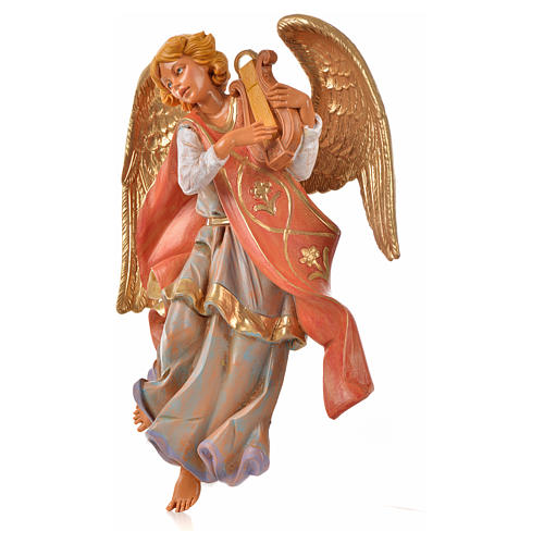 Engel mit Leier 21 cm Fontanini PVC 2