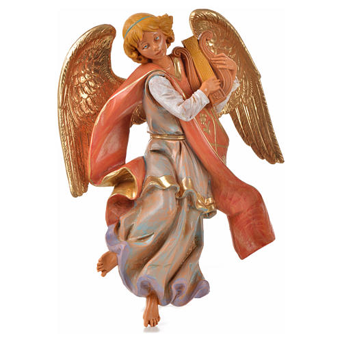 Engel mit Leier 21 cm Fontanini PVC 3