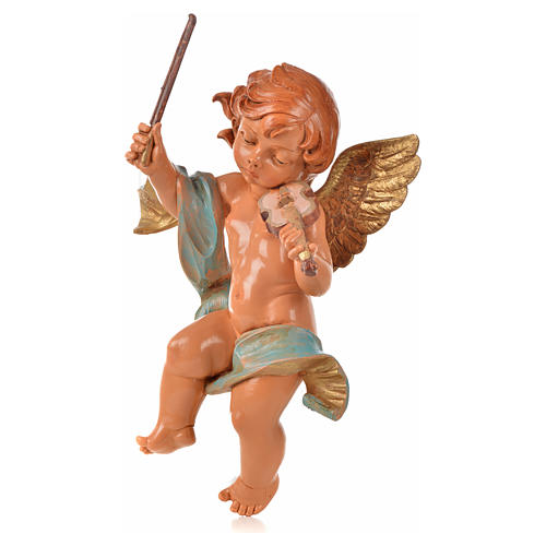 Engel mit Geige aus PVC Fontanini 22 cm 3