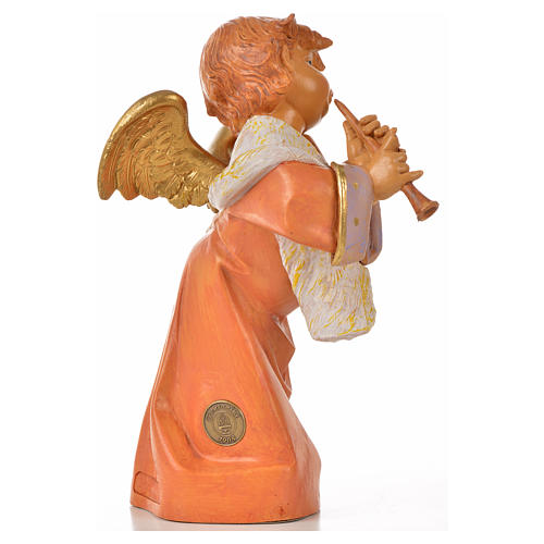 Engel mit Flöte Fontanini 20.5 cm 2