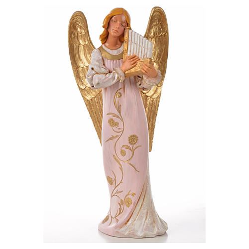 Engel mit Drehorgel Fontanini 30 cm PVC 1