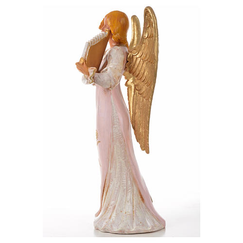 Engel mit Drehorgel Fontanini 30 cm PVC 3