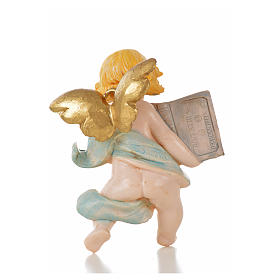 Anioł z książką niebieski Fontanini cm 7 typu porcelana