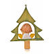 Angelito con árbol de navidad cm. 9 Fontanini s2