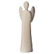 Stilisierter Engel 27,5cm elfenbeinfarbigen Gres s1