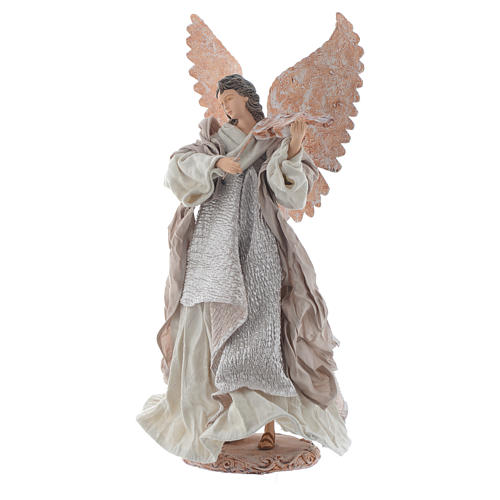 Angel Statue 40 cm in Resin with Violin 2