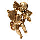 Gilded Angel with Lyre Statue 40 cm s1