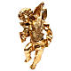Gilded angel with violin statue 40 cm s2