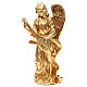 Anioł stojący 35 cm złoty z mandoliną s3