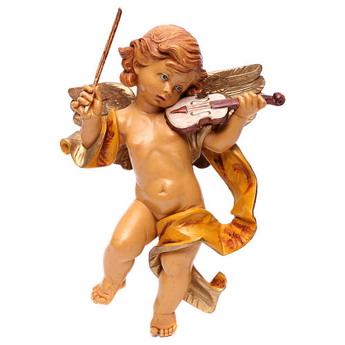 STOCK Ángel con violín Fontanini cm 27 tipo porcelana 1
