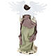 Angel statue 40 cm with violin clothing in gauze and lace s5