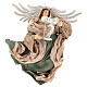 Flying angel statue 35 cm in resin cloth detail s1