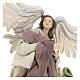 Flying angel facing left in resin 22 cm s2