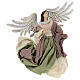 Flying angel facing left in resin 22 cm s6