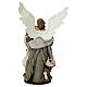 Shabby Chic angel with violin, resin, 35 cm s5