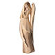 Praying angel "Flamingo", Val Gardena bicoloured patinated wood s2