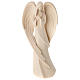 Praying angel, Flamingo design, Val Gardena natural wood s1