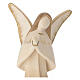 Praying angel "Aram", patinated wood, Val Gardena s2