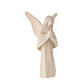 Aram Angel praying in natural color Valgardena wood s4