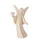 Angel with heart, Aram design, Val Gardena natural wood s1