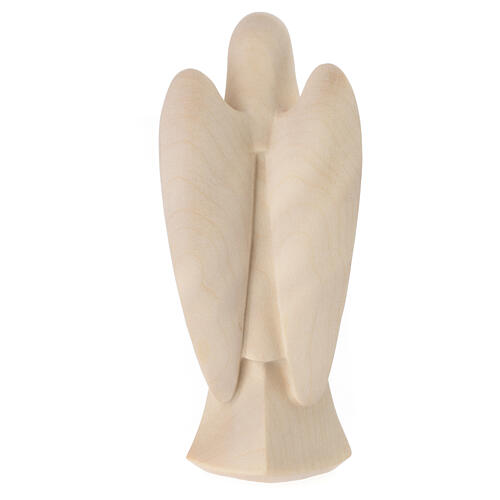 Guardian angel Harmonie praying, Val Gardena natural wood 5