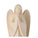 Guardian angel Harmonie praying, Val Gardena natural wood s2