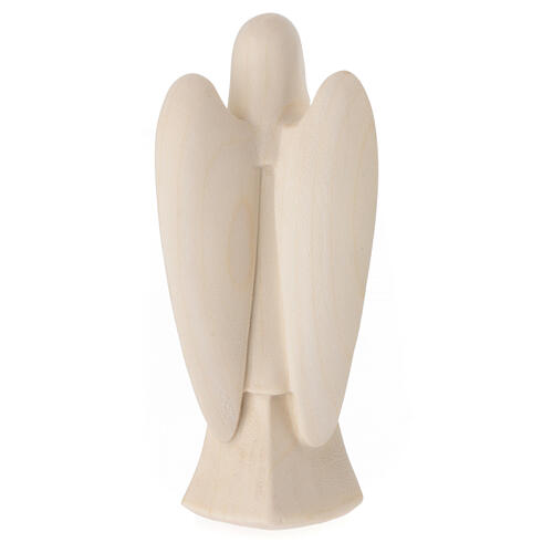 Schutzengel mit Herz aus Naturholz aus Grödnertal Harmonie 5