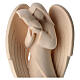 Angel Statue with Natural Val Gardena Wood Finish s2