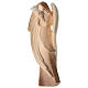Angel with glossy natural finish in Val Gardena wood s3